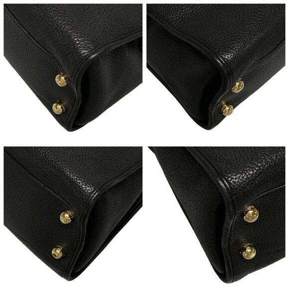 LOEWE Alamo 36 - Black Calf Leather Handbag 794-081625 - Picture 6 of 14